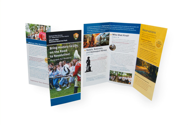 “Bring History to Life” Education Programs Brochure
